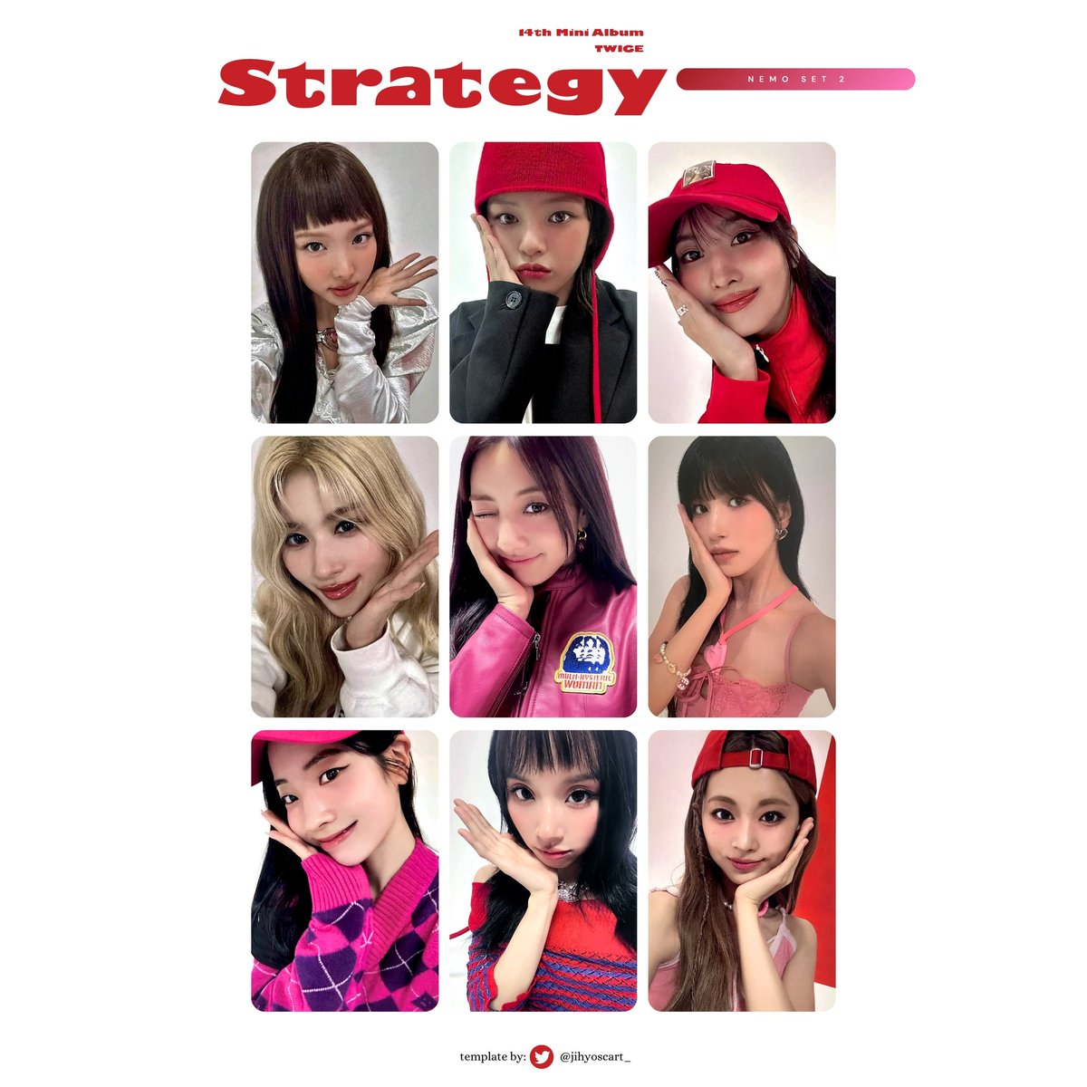 TWICE ONCE BEGINS ミナ 公式クリアファイル
