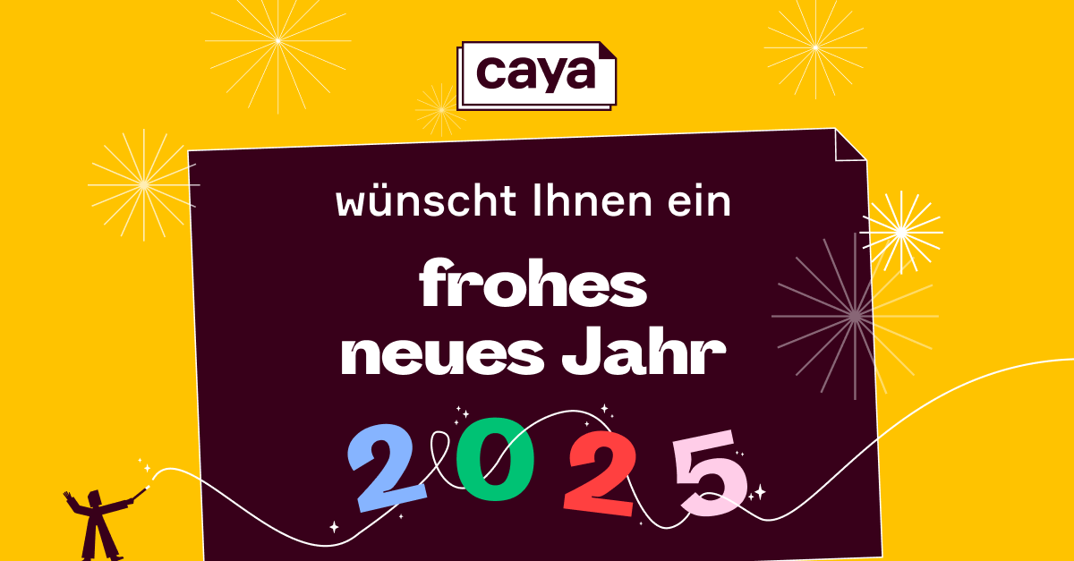 Wir wünschen Ihnen ein frohes neues Jahr! Hallo 2025! 🎇 🥳