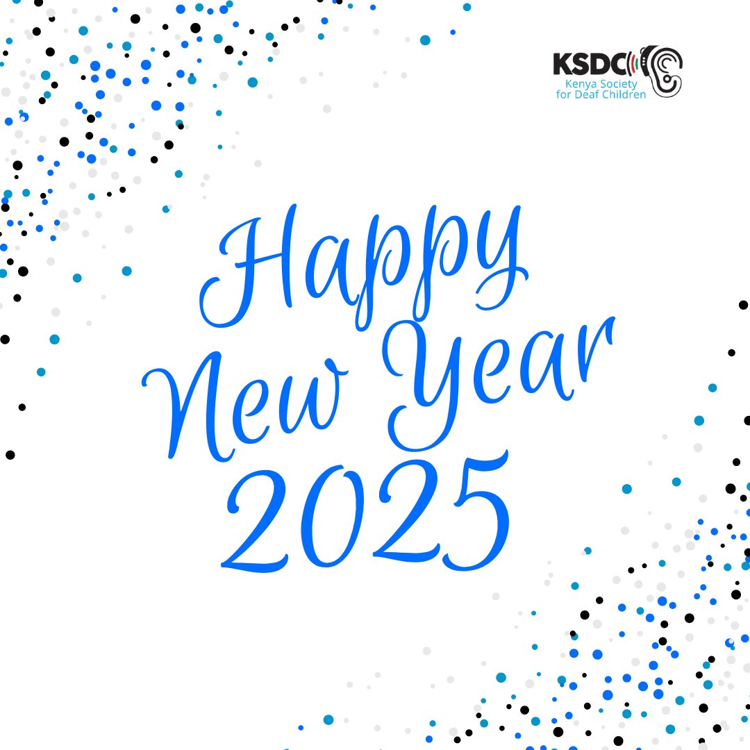 A new year, a renewed promise to advocate for equal opportunities for every deaf child. 

Thank you for walking this journey with us—here’s to a transformative 2025! Happy New Year! 

#EmpoweringSilence #KenyaSocietyForDeafChildren