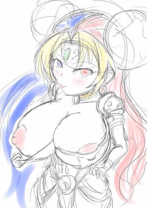 #今月描いた絵を晒そう 

今月は意外とデジタルある(落書きだけれども 