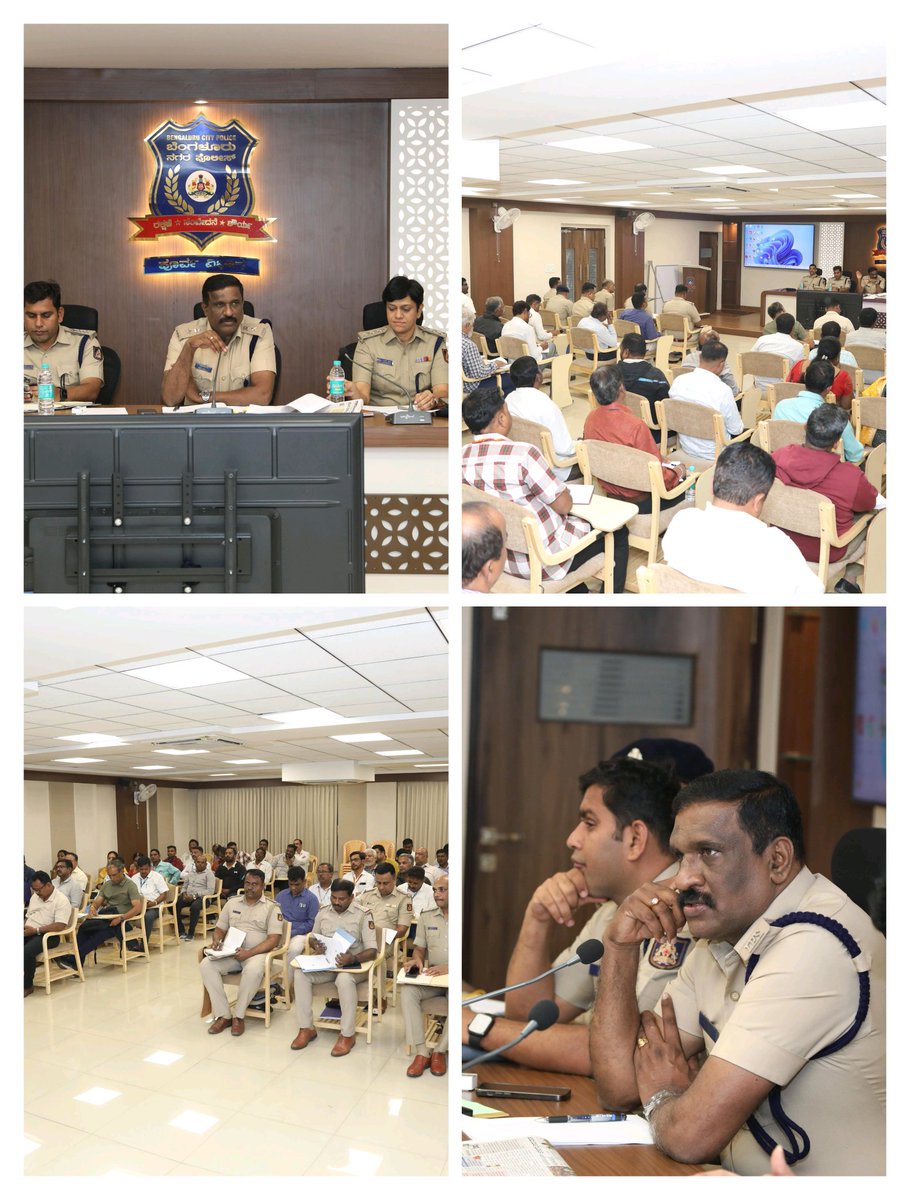 DcpEastBcp's tweet photo. "Fostering Responsible Celebrations; Conducted a Meeting with Restaurant and Commercial Establishment Owners along with our officers and staff for a Safe and Secure New Year."
#CrimePreventionMonth
@CPBlr
@AddlCPEast
@BlrCityPolice https://t.co/48BEec6cLU