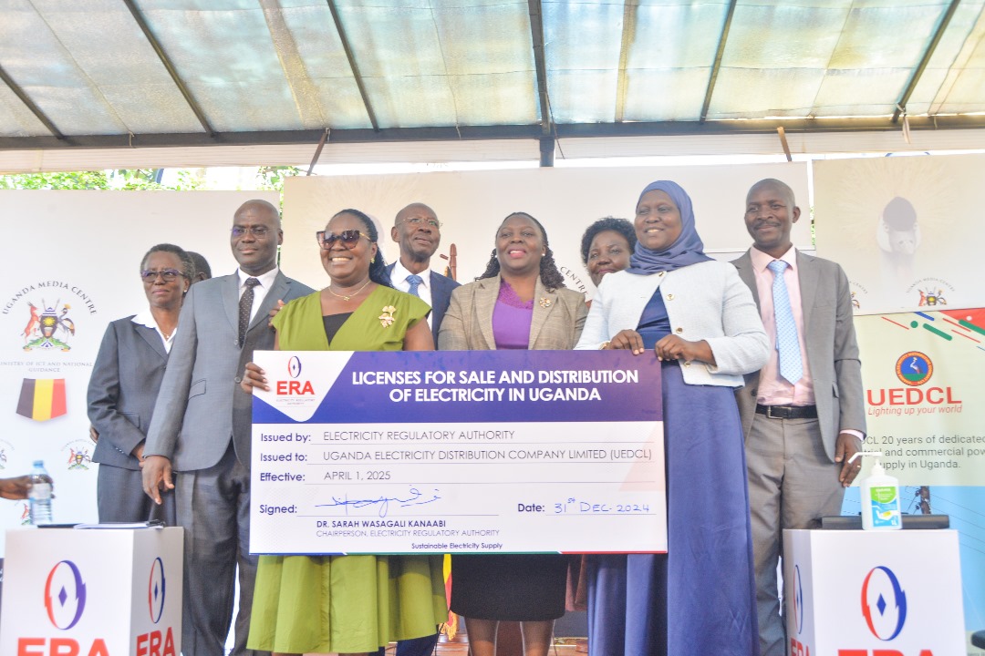 ERA Uganda (@era_uganda) on Twitter photo It is now Official : <a href="/UEDCLTD/">Uganda Electricity Distribution Company Ltd</a> has been granted the Licenses for Sale and Distribution of Electricity in Uganda effective 1st April, 2025!!
<a href="/GovUganda/">Government of Uganda</a> <a href="/NankabirwaRS/">Ruth Nankabirwa Ssentamu</a> <a href="/ERA_CEO1/">ENG. Ziria Tibalwa Waako</a> <a href="/CSBAGUGANDA/">CSBAG (csbag.org)</a> <a href="/Parliament_Ug/">Parliament of Uganda</a> <a href="/pwatchug/">Parliament Watch</a> It is now Official : <a href="/UEDCLTD/">Uganda Electricity Distribution Company Ltd</a> has been granted the Licenses for Sale and Distribution of Electricity in Uganda effective 1st April, 2025!!
<a href="/GovUganda/">Government of Uganda</a> <a href="/NankabirwaRS/">Ruth Nankabirwa Ssentamu</a> <a href="/ERA_CEO1/">ENG. Ziria Tibalwa Waako</a> <a href="/CSBAGUGANDA/">CSBAG (csbag.org)</a> <a href="/Parliament_Ug/">Parliament of Uganda</a> <a href="/pwatchug/">Parliament Watch</a>