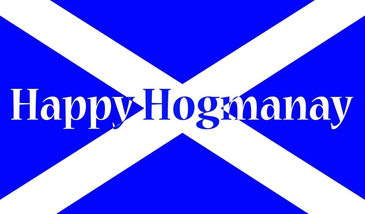 Happy Hogmanay to everybody celebrating in Scotland! 

#Hogmanay