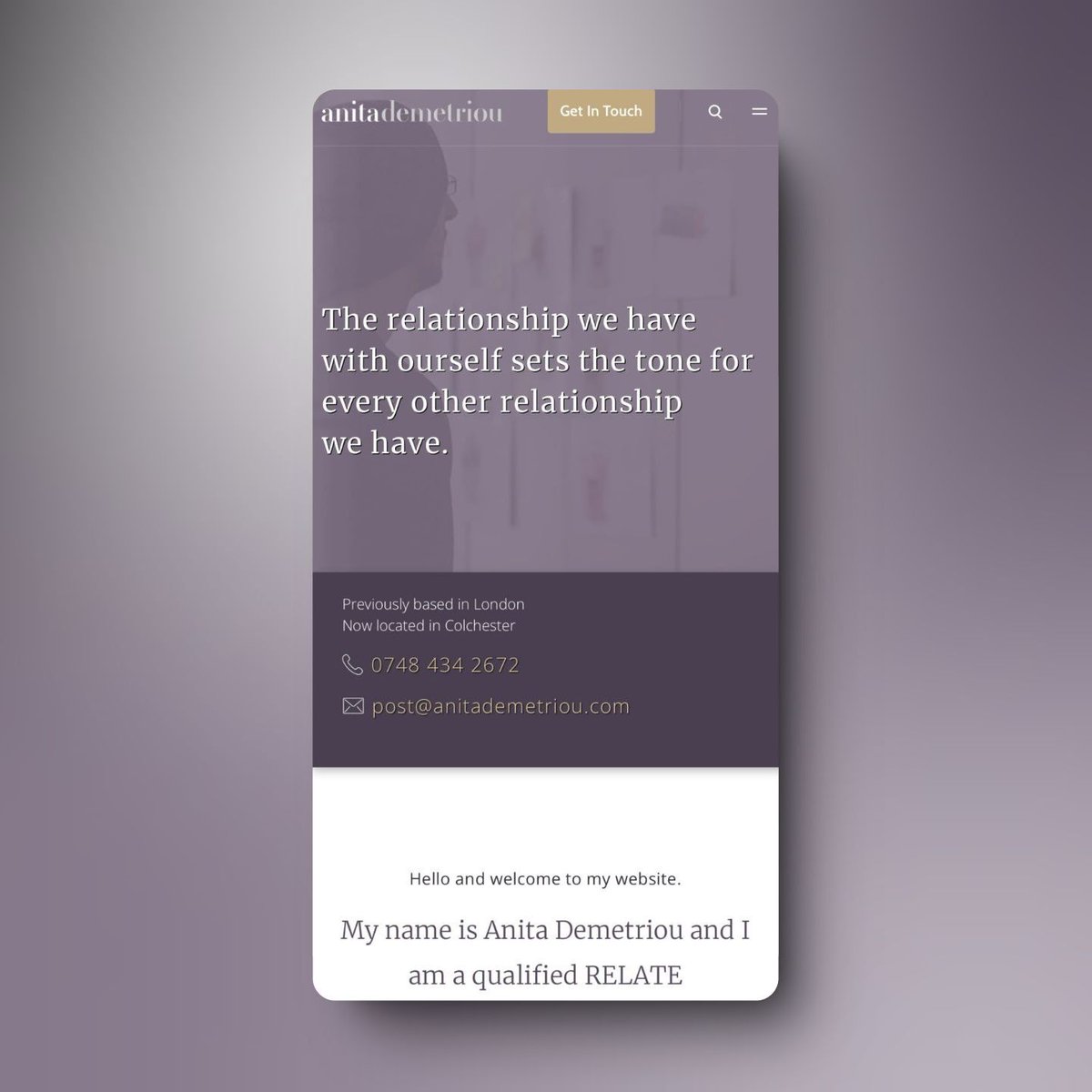 Slashkun0's tweet image. Transforming Anita's WordPress website to Webflow: A secure, visually stunning solution that connects her with clients and showcases her therapeutic expertise.
✨ Secure Design | Professional Branding | Effortless Maintenance
#WebflowDesign #TherapistWebsite