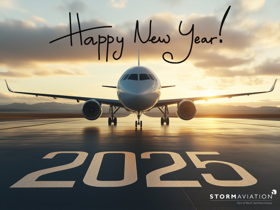 As the New Year approaches, we would like to thank our incredible team, partners, and customers worldwide for all your support throughout the past year. 

Wishing you a joyful and prosperous New Year 2025! 🎆 ✨

#HappyNewYear #NewYear2025 #BestWishes #StormAviation