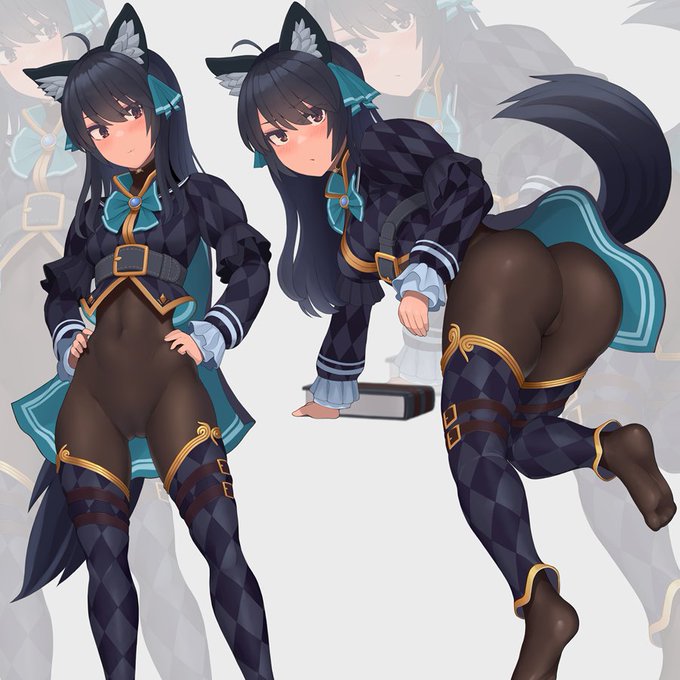 #2024年自分が選ぶ今年の4枚 
今年は結構色んなタイプのキャラを描きましたね。 