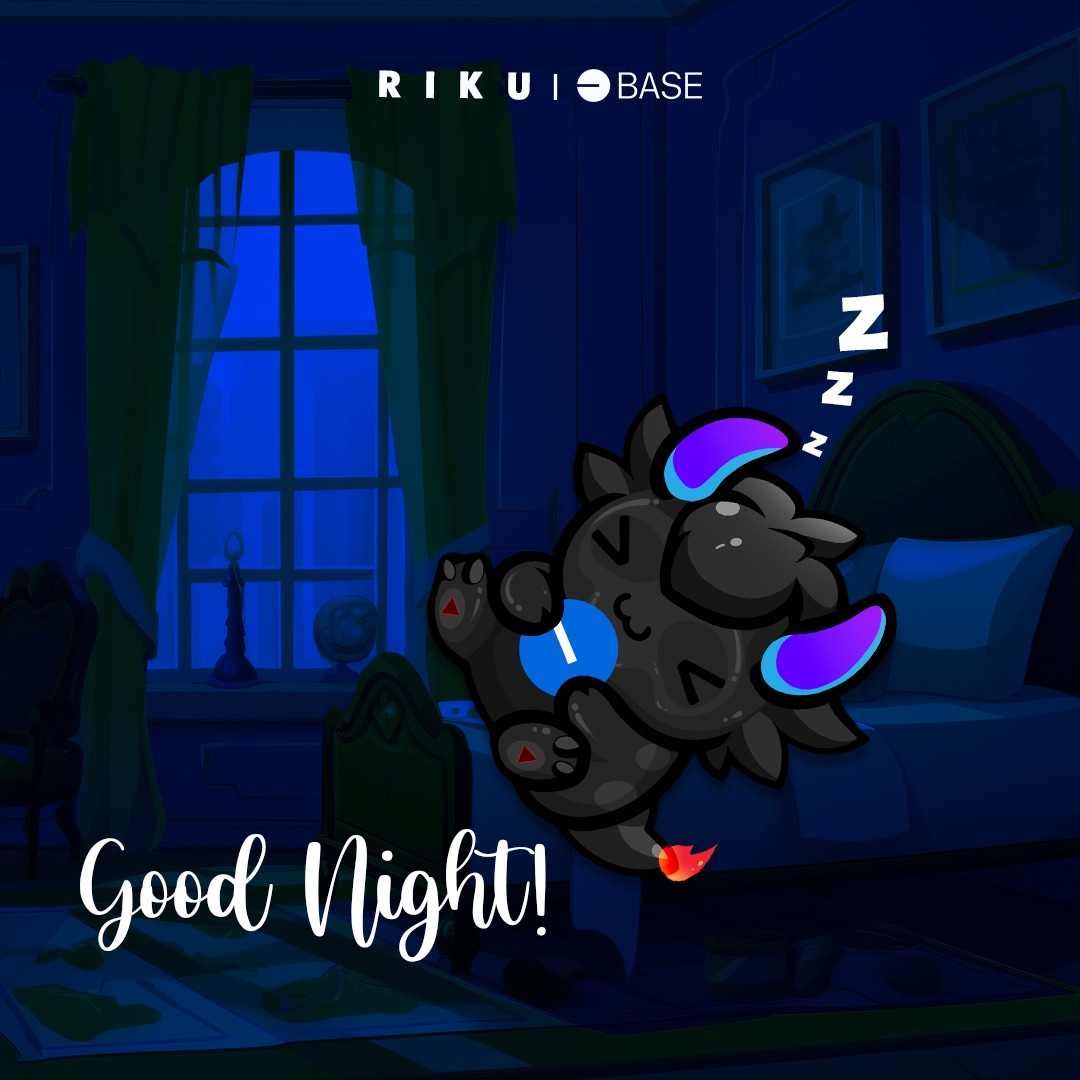 Good night from $Riku on @Base