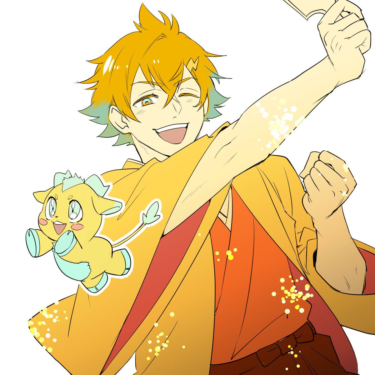 描きおさめとさせていただく
今年たくさん笑顔をもらいましたありがとう！
来年もよろしくお願いします！！！°˖✧◝(⁰▿⁰)◜✧˖°

 #ウサミアァァァァトゥ