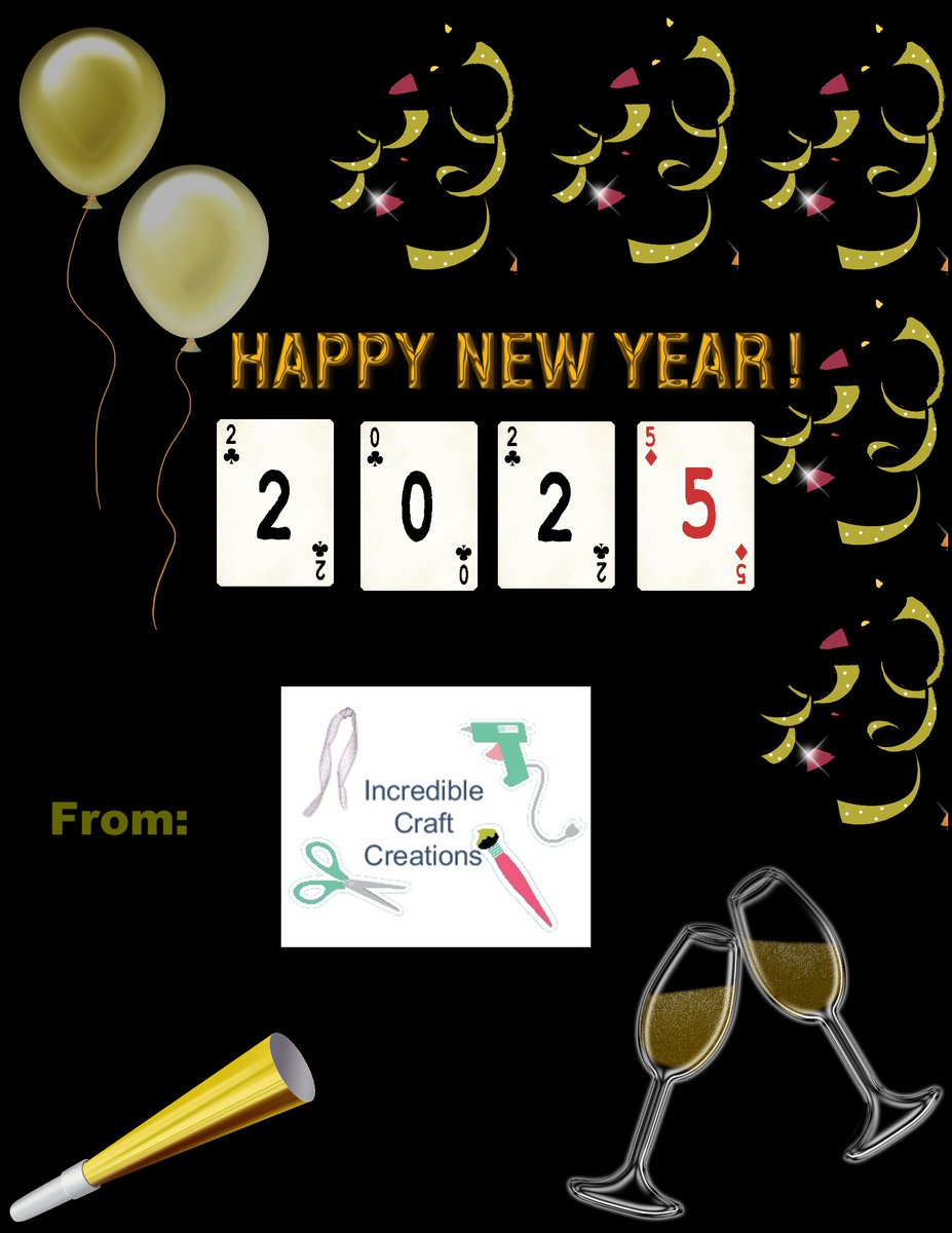 IncredCraftCrea's tweet photo. #HappyNewYear #NewYearsEve #SmallBusiness https://t.co/vBoJdqSE04