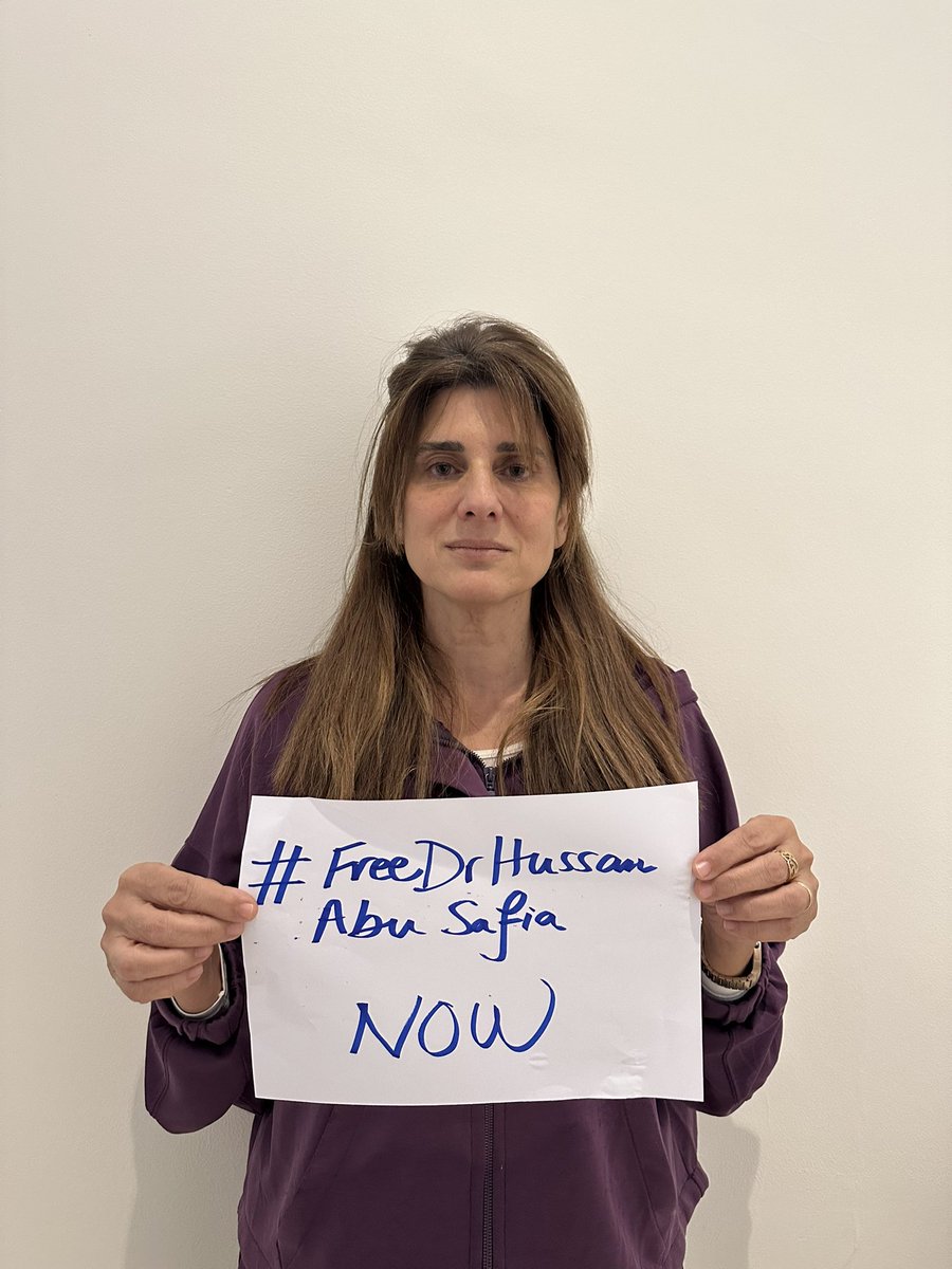 dinamired's tweet image. #FreeDrHussamAbuSafiya NOW