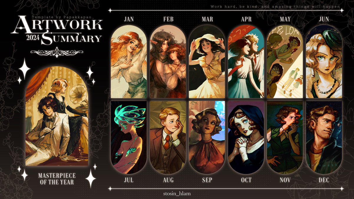 stosin_hlam's tweet image. my 2024✨
#artsummary 
#Artsummary2024