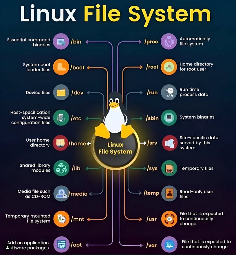 Python_Dv's tweet image. Linux File System
#linux #python #programming #developer #programmer #coding #coder #softwaredeveloper #computerscience #webdev #webdeveloper #webdevelopment #pythonprogramming #pythonquiz #ai #ml #machinelearning #datascience