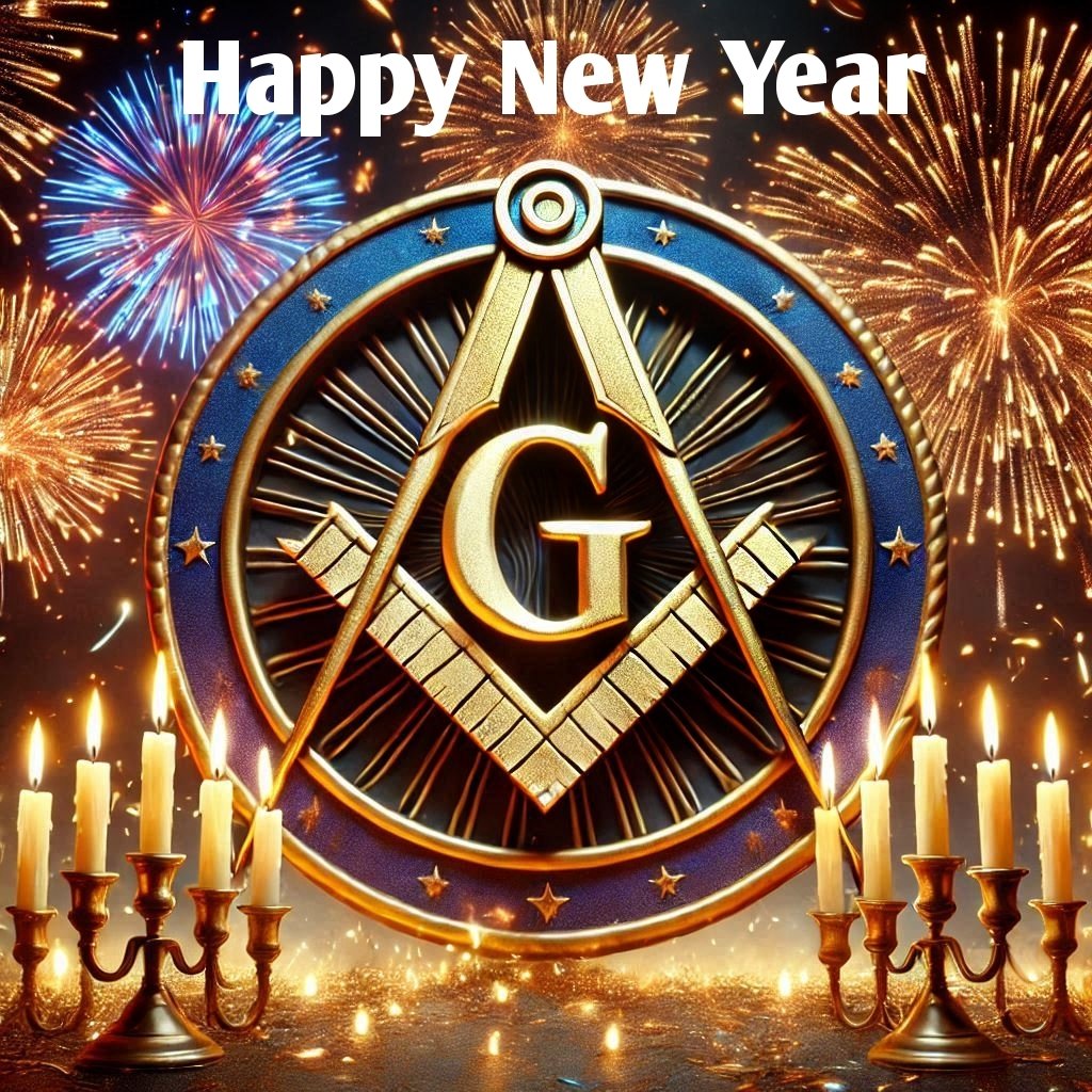Wishing you a very Happy New Year for 2025.

May your year be filled with the Wisdom of Solomon, the Strength of Hiram of Tyre and the Beauty of Hiram Abiff. And may your spirit be lifted by the GAOTU. 🙏