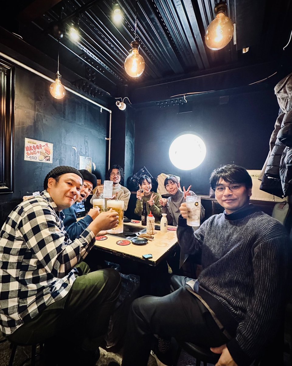 2024年もお世話になりました！
先日、ラストスタジオでした。
一年を振り返ると沢山のライブをさせていただいたもんです。
バンドやっててこれ以上幸せなことはないですね🔥
また来年、自分たちのペースではありますが楽しいことやっていけたらと思います！

それでは、酔いお年を🍺🍷