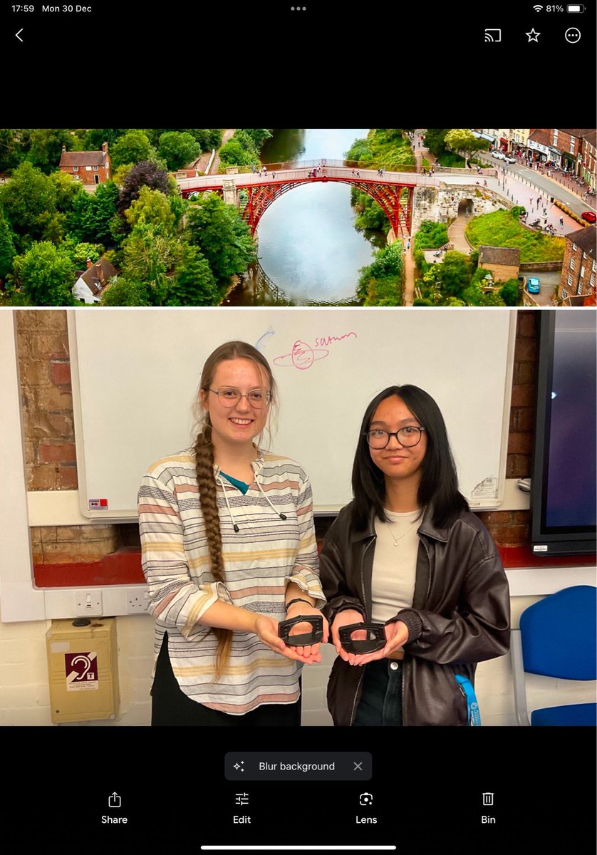 Memories of 2024
We visited the Ironbridge gorge museums again in June with year 12, with the usual follow up mathematical work experience task, Tatiana and Kate won Ironbridges! A wonderful day out in the sunshine. 

#SixthForm #Supercurricular #Ironbridge #Engineering
