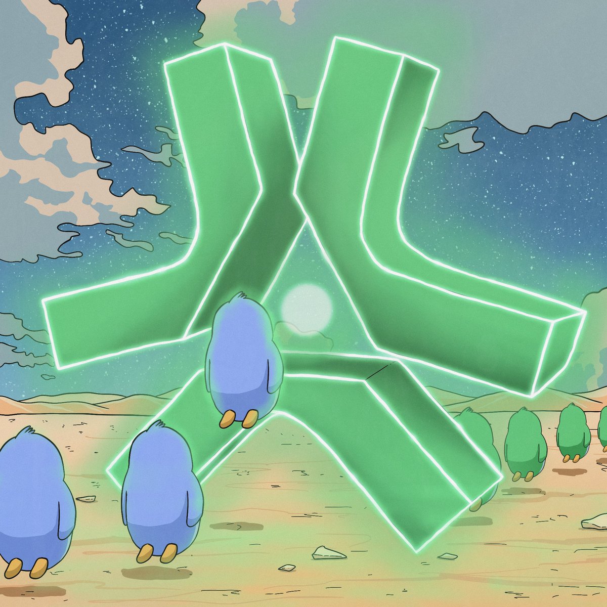 Into The Consumer Chain - minted on <a href="/FreeeOnAbstract/">Freee on Abstract ✳️</a> 

Free mint - Open edition for 7 days.