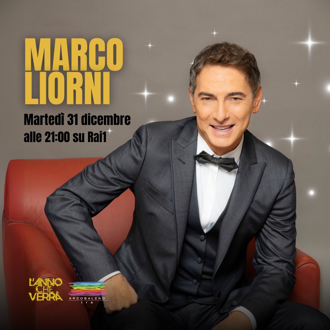 #LAnnoCheVerrà

Stasera alle ore 21:00 con <a href="/marcoliorni/">marco liorni</a> su <a href="/RaiUno/">Rai1</a> e in diretta streaming su <a href="/RaiPlay/">RaiPlay</a>.

#MarcoLiorni #Rai1
#ArcobalenoTre
