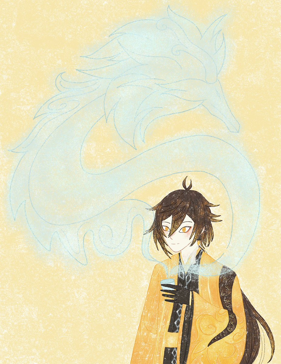 katerudovich's tweet photo. Happy Birthday my love 🫶 

#GenshinImpact #Zhongli #fanart #Zhonglibirthday2024 #Genshinfanart https://t.co/oVubCU7hKM