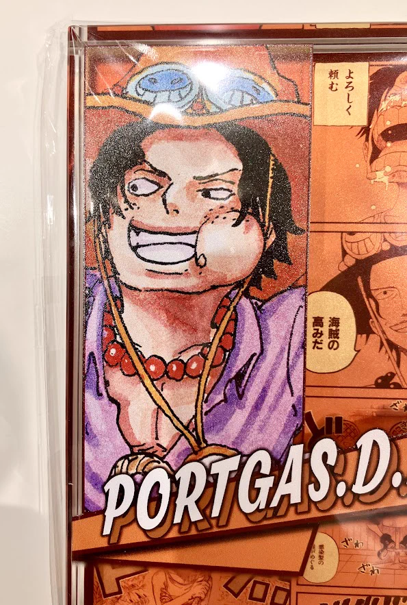ONE PIECE アクリルブロック ポートガス・D・エース ONE PIECE 麦わらストア 東京駅店 on X: 