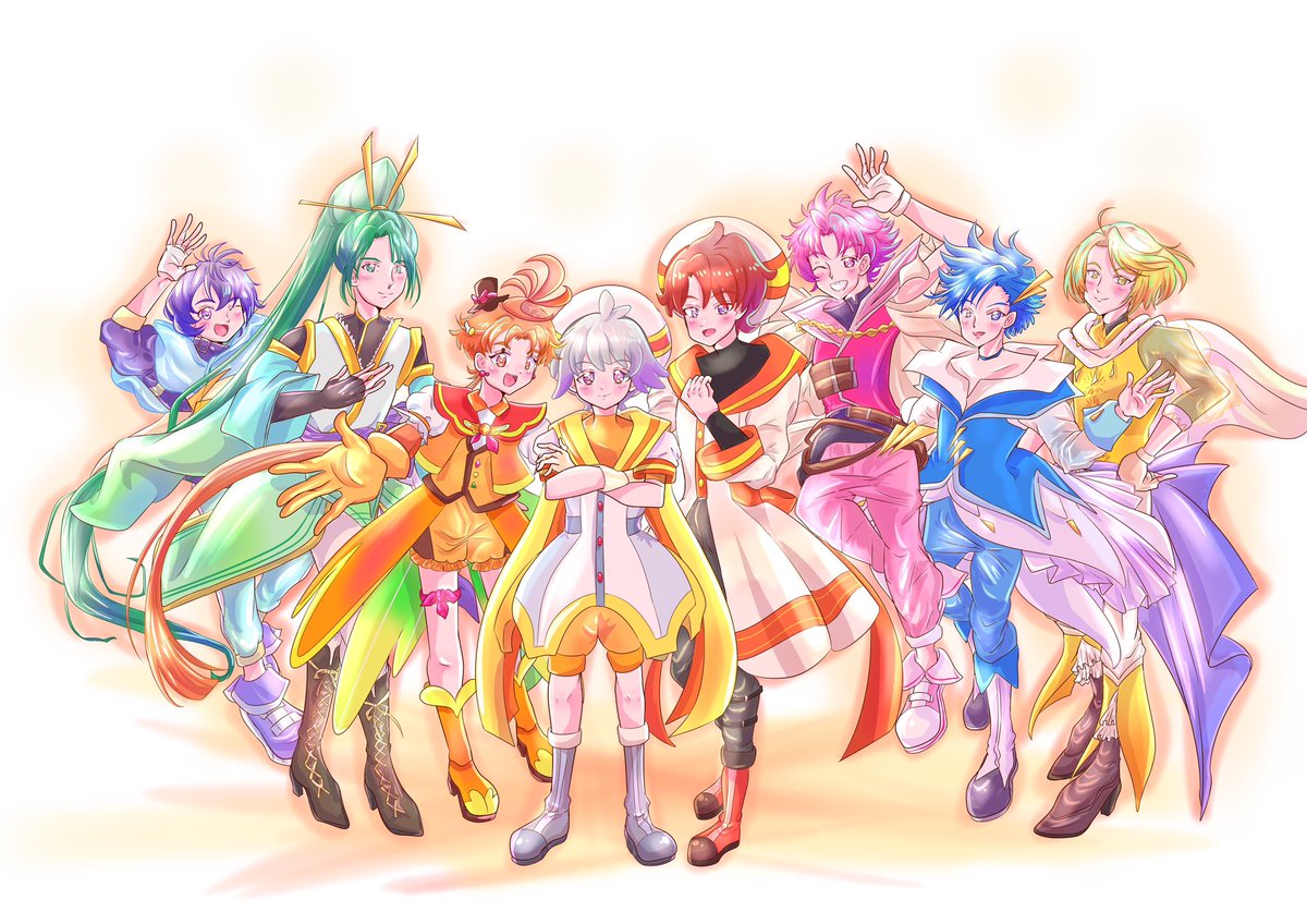 2024年自分が選ぶ今年の4枚 今年はたくさんプリキュア描けて嬉しかった