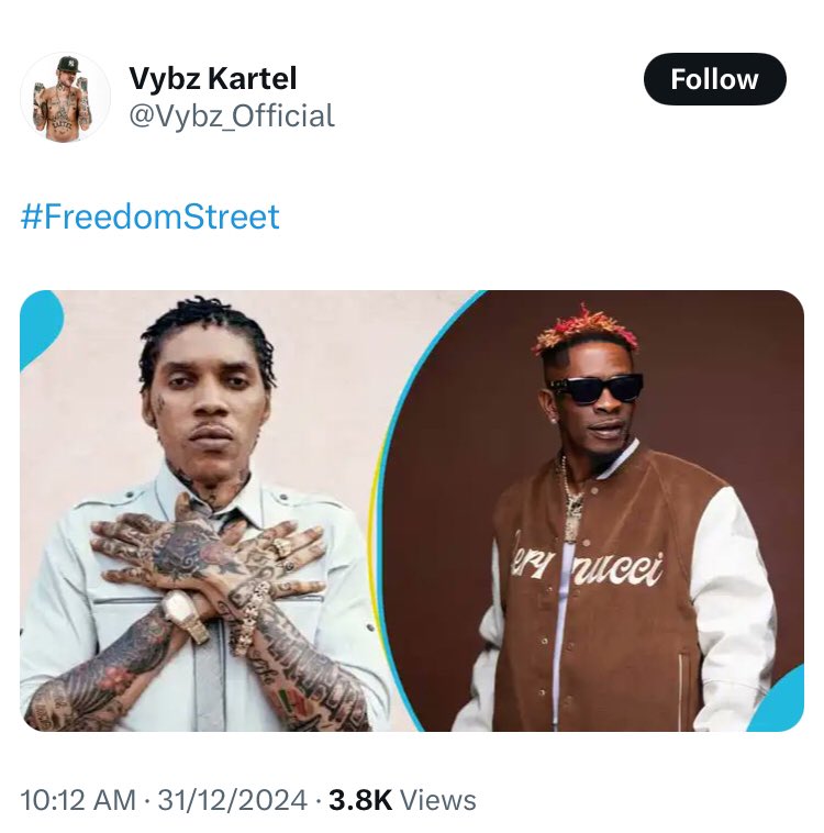 No Shatta Movement or Shatta Wale fan will see this and skip. Like and Retweet so we show proper Settings 😂 
#SmGaza #ShattaWaleLiveInJamaica