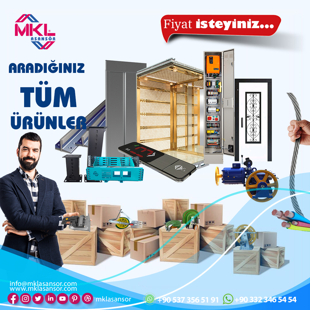 📣Tüm asansör sektöründe ihtiyaç duyabileceğiniz her türlü paket malzeme ve yedek parça ihtiyaçlarınız için bizi arayabilirsiniz.📲👍

🎁Siz isteyin biz teklifinizi verelim.
#paketasansör #packageelevator #regülatör #governors #component #asansorparcalari #modern #asansörmarket