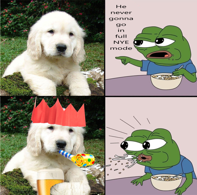 Happy New Years Eve frens ! Hope you all have a lovely night