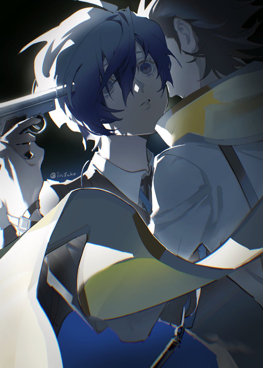 “请杀了我”

（绫主大晦日24h-9:00）
#绫主 #Persona3
