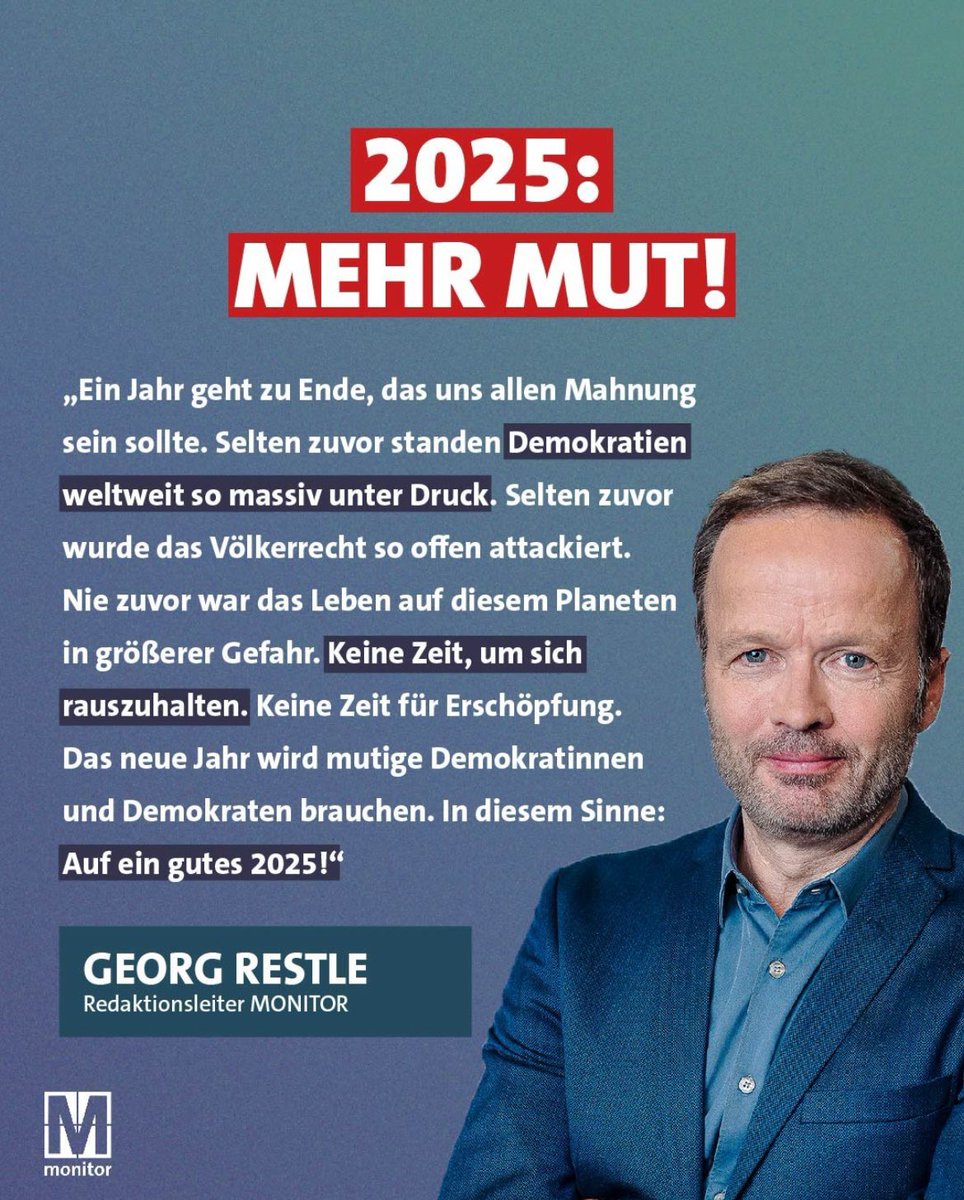 Nur Mut 2025!