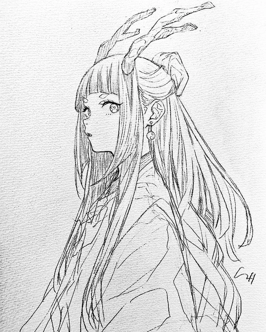 辰描いたから巳も描こ 