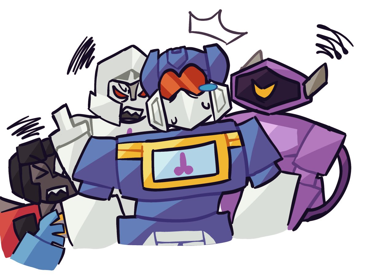 HelloSoundwave's tweet image. DAY 13 watching bayverse 2 rn, why is he humping her leg 😭😭 #wavewave #starsound #megasound i thing those are the names