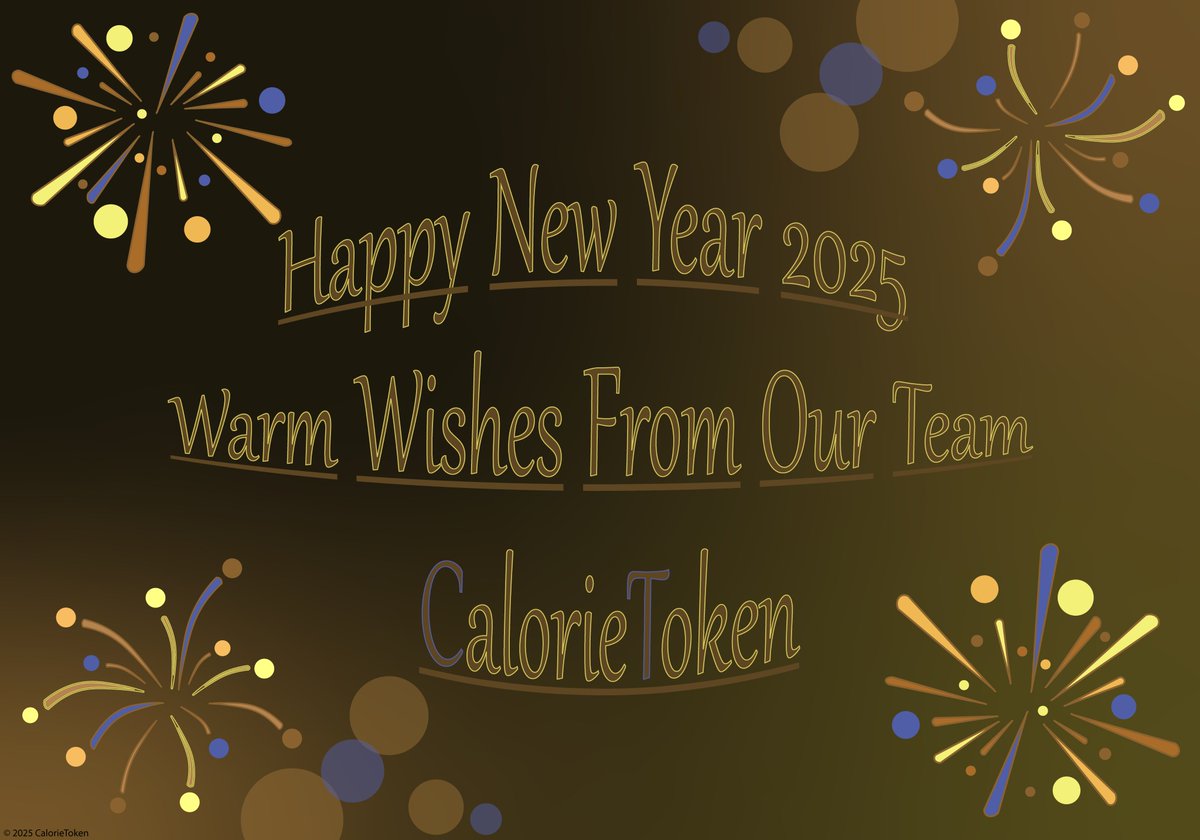 🎉 Happy New Year, Calorians across Asia, Australia, and New Zealand🌏! 🍽

As 2024 comes to an end, we’re ready to rock 2025 with all the energy and focus this amazing community brings. 💪 Together, we’ll work harder than ever to make #CalorieToken a success. 🚀

Your support is