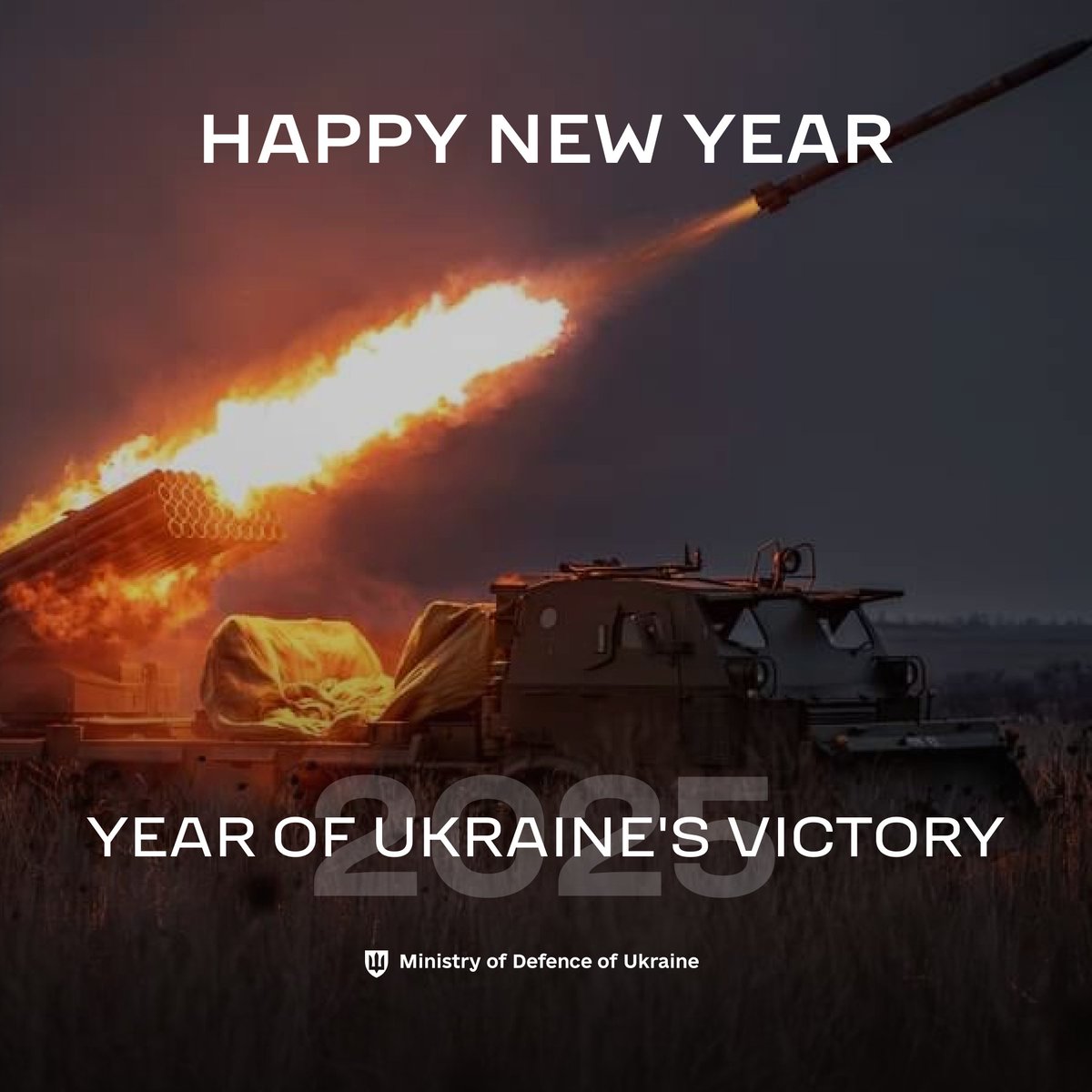 Happy New Year!

The biggest wish for 2025 is Ukraine’s Victory!

Together, we can overcome the russian evil and achieve a just peace for Ukraine.
🇺🇦🇺🇦🇺🇦
