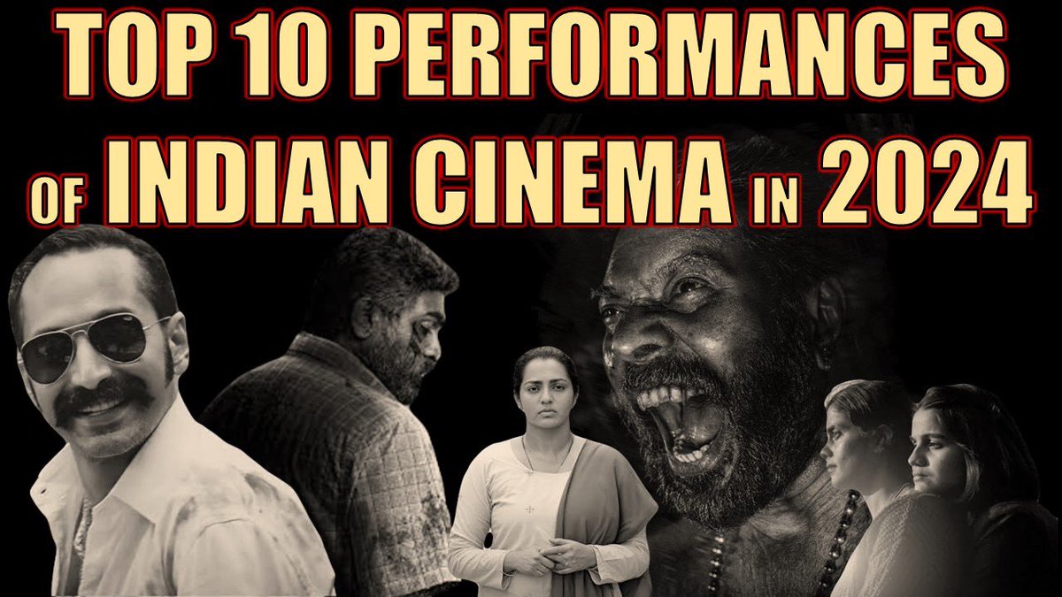 In a landmark year for #IndianCinema we had so many performances that stunned us to the core and left an everlasting imprint. As we bid adieu to 2024 we share our favourite performances of the year from Indian Cinema 🙌 

youtu.be/5_1XM8q4JiE