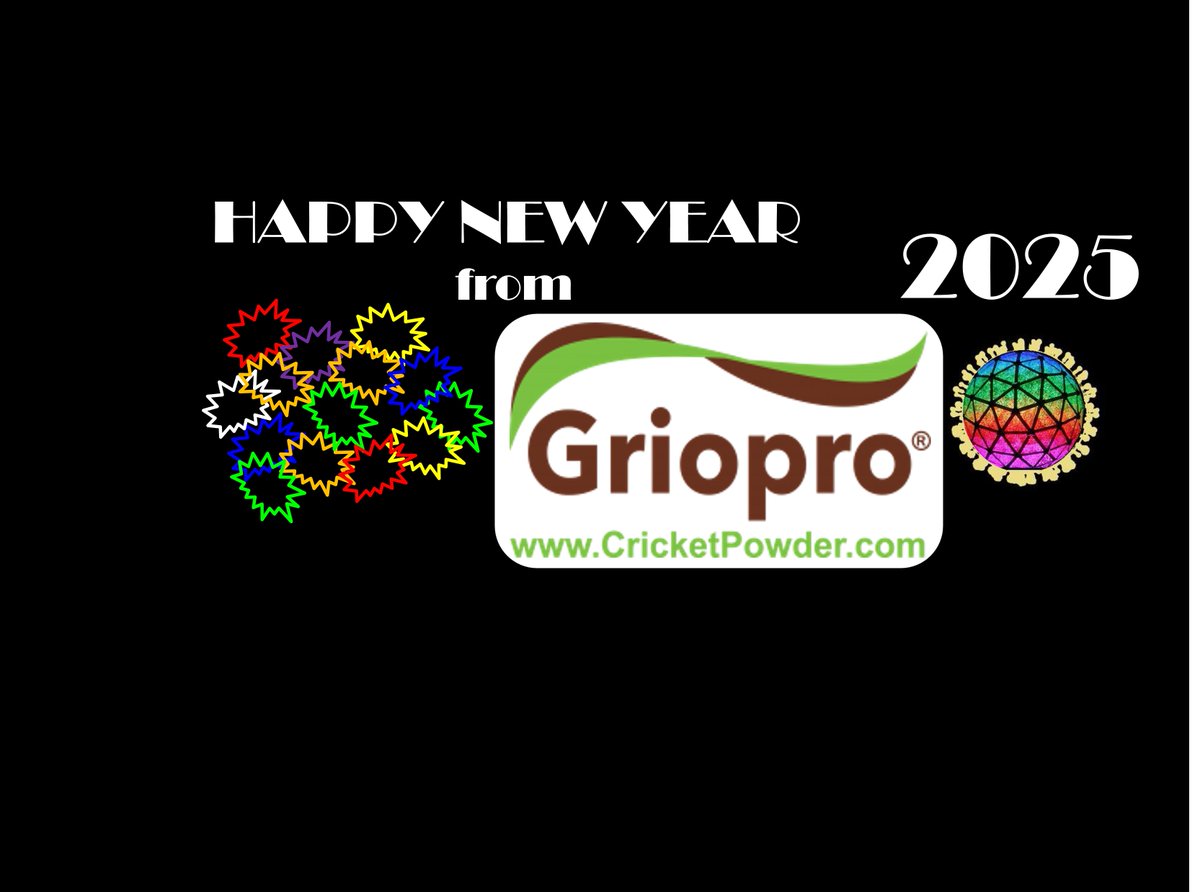 🌟🎉 Happy New Year 2025! 🎉🌟
We’re aiming higher than ever—scaling sustainable food innovations🌍✨
Seeking visionary #Impact #investors to create a greener, healthier future🚀
💚 Cheers to hope, growth, &amp; impact! 👉 
allthingsbugs.com
#NewYear #NYE #HappyNewYear #Foodie