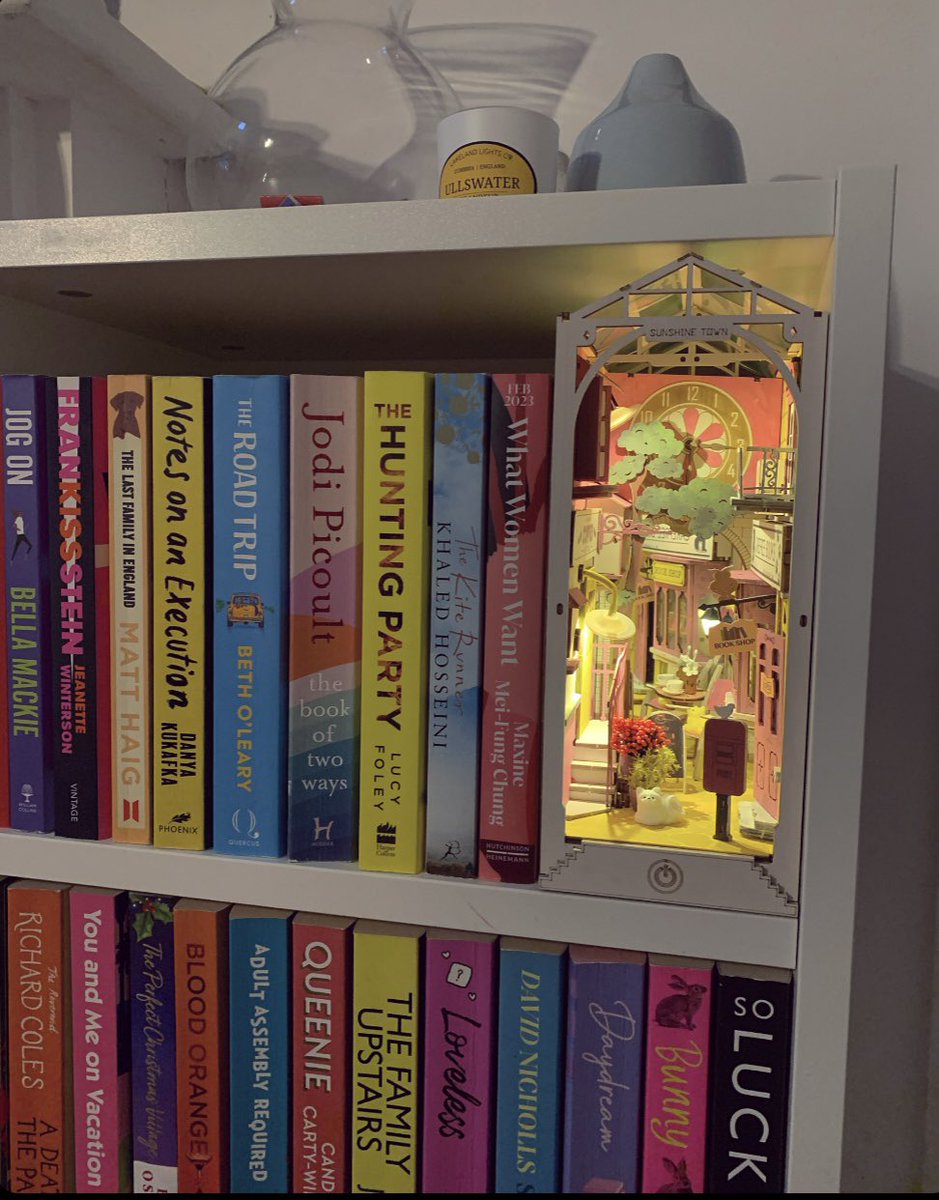 I’ve spent my inbetween days crafting and painting a booknook and she’s so beautiful🤩📚🎨