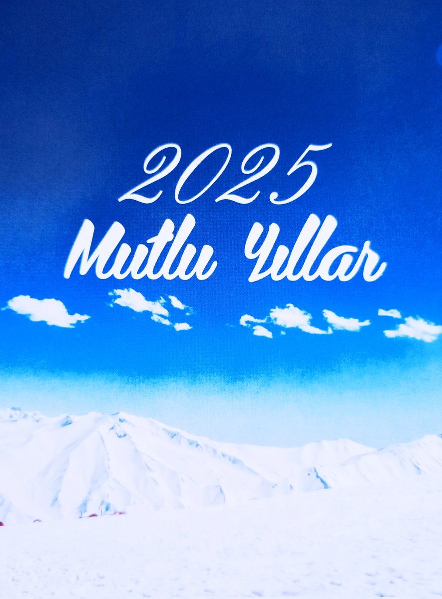 2025 Yılı Sağlık, Huzur, Bol Kazanç,ve Bereket getirsin hepimize
Mutlu Yıllar...