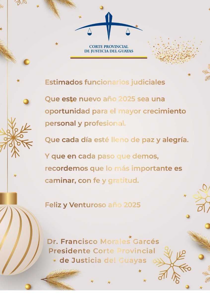 Corte Provincial de Justicia del Guayas (@corteguayas) on Twitter photo 