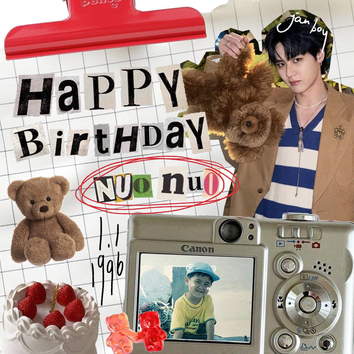 qiankun96_th's tweet photo. Happy Birthday To NuoNuo🐻🎂🍰

🎊สุขสันต์วันเกิดเฉียนคุนของพวกเรา ขอให้เป็นอีกปีที่มีแต่ความสุข ได้ใช้ชีวิตดั่งใจฝันนะคะ และขอให้มีสุขภาพร่างกายที่แข็งแรง มีความสุขทั้งกายและใจ🧡 https://t.co/jnOC6E0cNQ