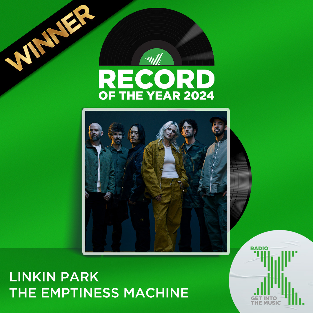 Radio X (@radiox) on Twitter photo Your winner of Radio X’s Record of the Year is the comeback single from <a href="/linkinpark/">LINKIN PARK</a>, The Emptiness Machine 🙌
It had been seven years since Linkin Park released music and the tragic death of Chester Bennington 💚
<a href="/tobytarrant/">Toby Tarrant</a> chose this as his Record of the Year #ROTY2024 Your winner of Radio X’s Record of the Year is the comeback single from <a href="/linkinpark/">LINKIN PARK</a>, The Emptiness Machine 🙌
It had been seven years since Linkin Park released music and the tragic death of Chester Bennington 💚
<a href="/tobytarrant/">Toby Tarrant</a> chose this as his Record of the Year #ROTY2024