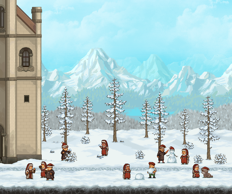 AleAbbey_Game's tweet photo. Happy new year everyone! ☃️ 

We hope you had a good Christmas and that you are ready for 2025! https://t.co/13HokAsElk