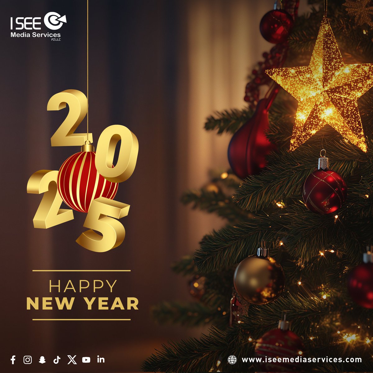 من أسرة أي سي ميديا...كل عام وأنتم بألف خير وسعادة ❤️

#السنة_الجديدة_2025 #NewYear 
#HappyNewYear