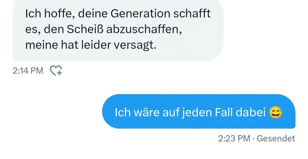 Thema Böllern: 

(lasst es einfach und umarmt lieber ein paar Freunde)