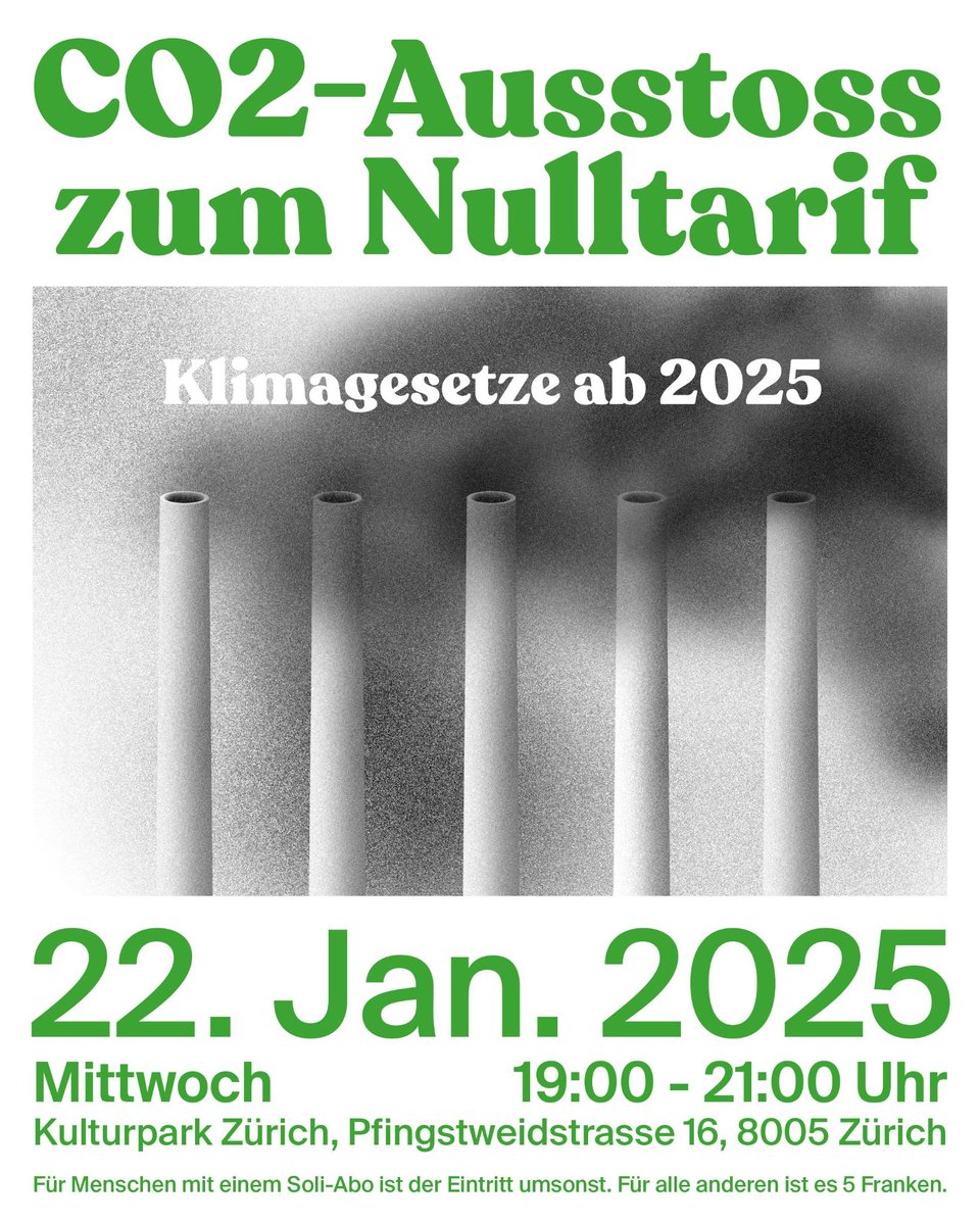 das Lamm (@magazin_daslamm) on Twitter photo Auf Anfang Jahr tritt in der Schweiz das neue CO2-Gesetz in Kraft. <a href="/tiefenbacherin/">Alex_Tiefenbacherin</a> gibt einen Überblick zu den neuen Klimagesetzen und stellt eines der wichtigsten Instrumente aus dem CO2-Gesetz vor: das Emissionshandelssytem.
daslamm.ch/events/ Auf Anfang Jahr tritt in der Schweiz das neue CO2-Gesetz in Kraft. <a href="/tiefenbacherin/">Alex_Tiefenbacherin</a> gibt einen Überblick zu den neuen Klimagesetzen und stellt eines der wichtigsten Instrumente aus dem CO2-Gesetz vor: das Emissionshandelssytem.
daslamm.ch/events/