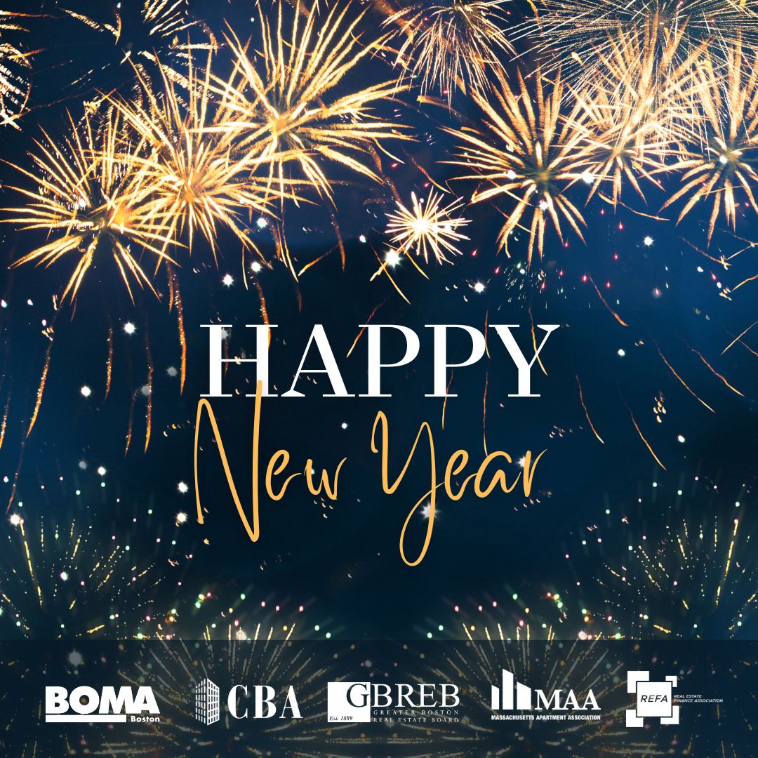 Happy New Year from the CRE Divisions!

#BOMA #CBA #GBREB #MAA #REFA