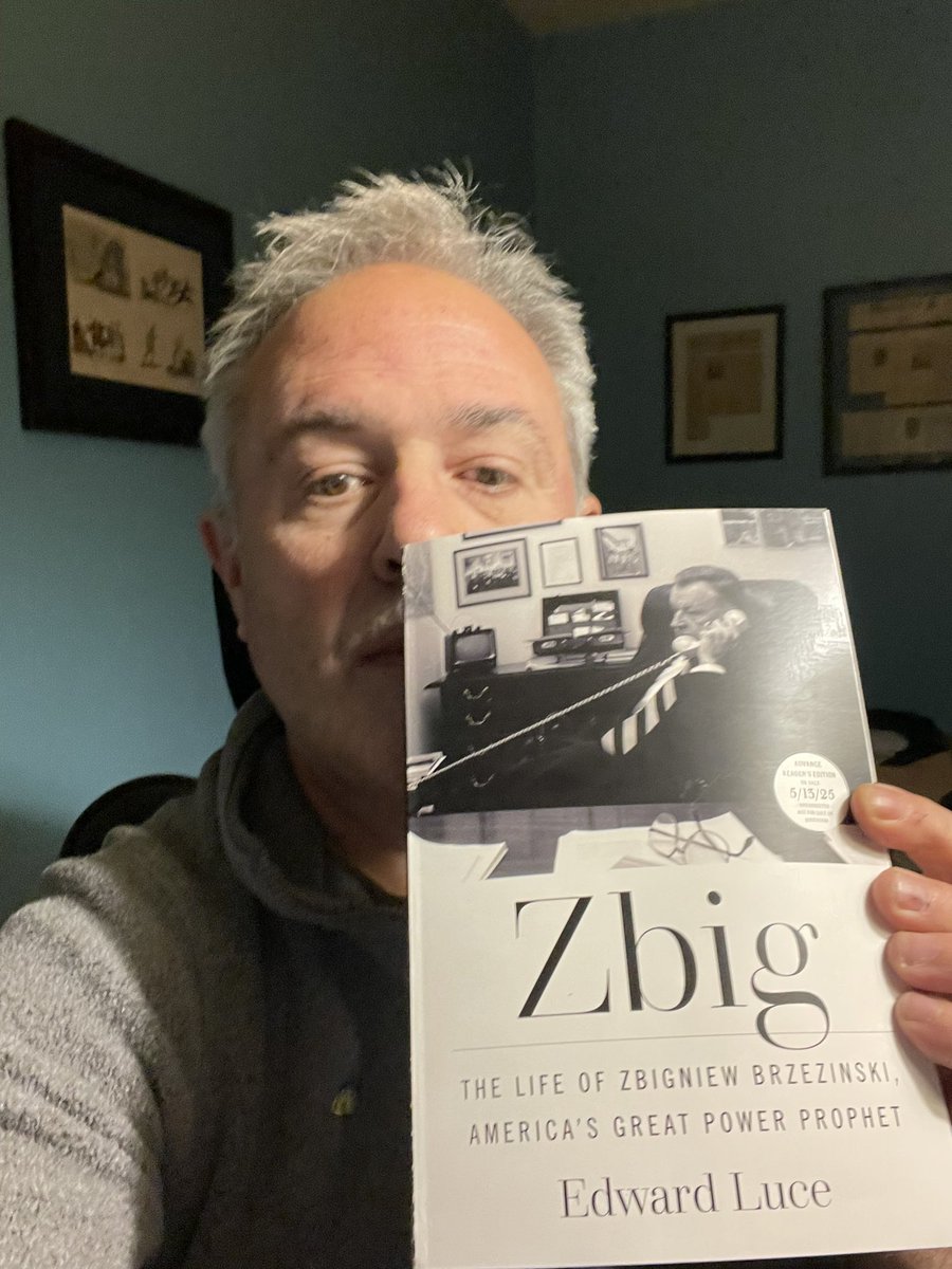 Galley of my forthcoming Brzezinski biography just landed.