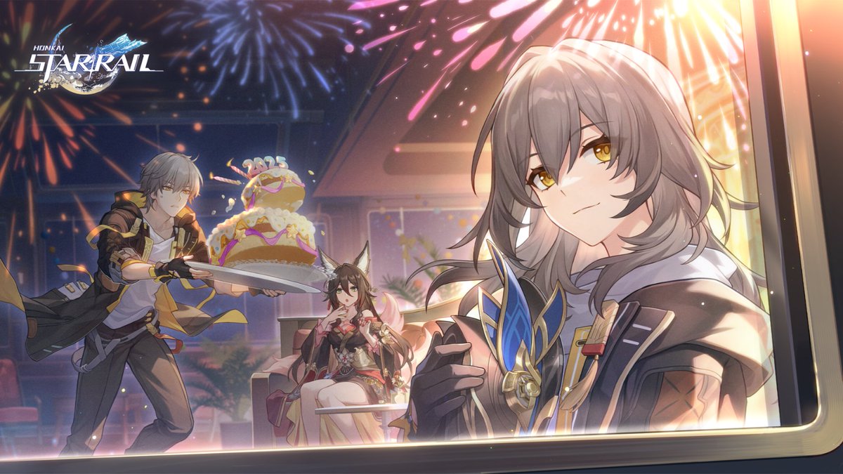 honkaisr_es's tweet image. Los raíles estelares avanzan hacia el futuro, y el Expreso será tu hogar para siempre.

Fuegos artificiales, dulces pasteles y cuenta regresiva.
Las campanas suenan, las bendiciones llegan, los compañeros a tu lado.

¡Feliz Año Nuevo, Trazacaminos!

#HonkaiStaiRail