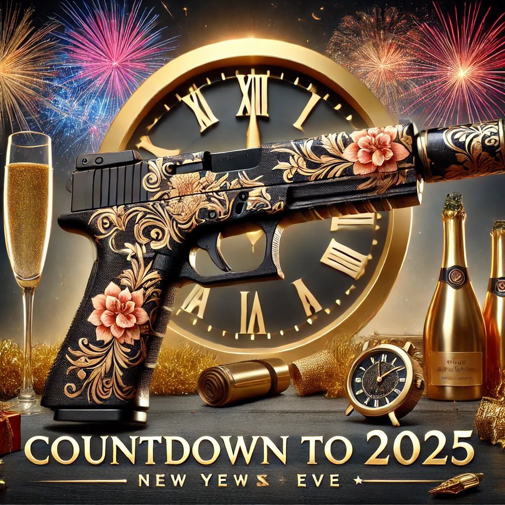 pinkgunclub's tweet image. 🎉✨ Countdown to the new year with Pinkgun! Start 2025 off with a bang by customizing your firearm in your favorite design. Let’s make this year your most stylish yet! 🔫
#NewYearsEve #CustomFirearms #PinkgunStyle