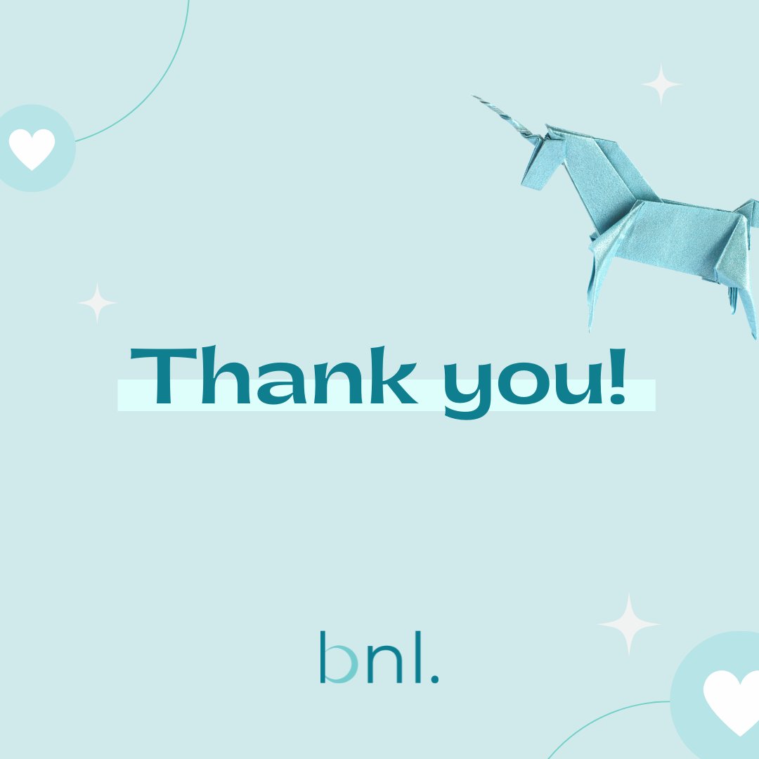 It's almost time to ring in the new year 🥂 and we are reflecting on the magic that 2024 has brought us - specifically, you! ✨

Much love,

BNL Unicorns 🦄