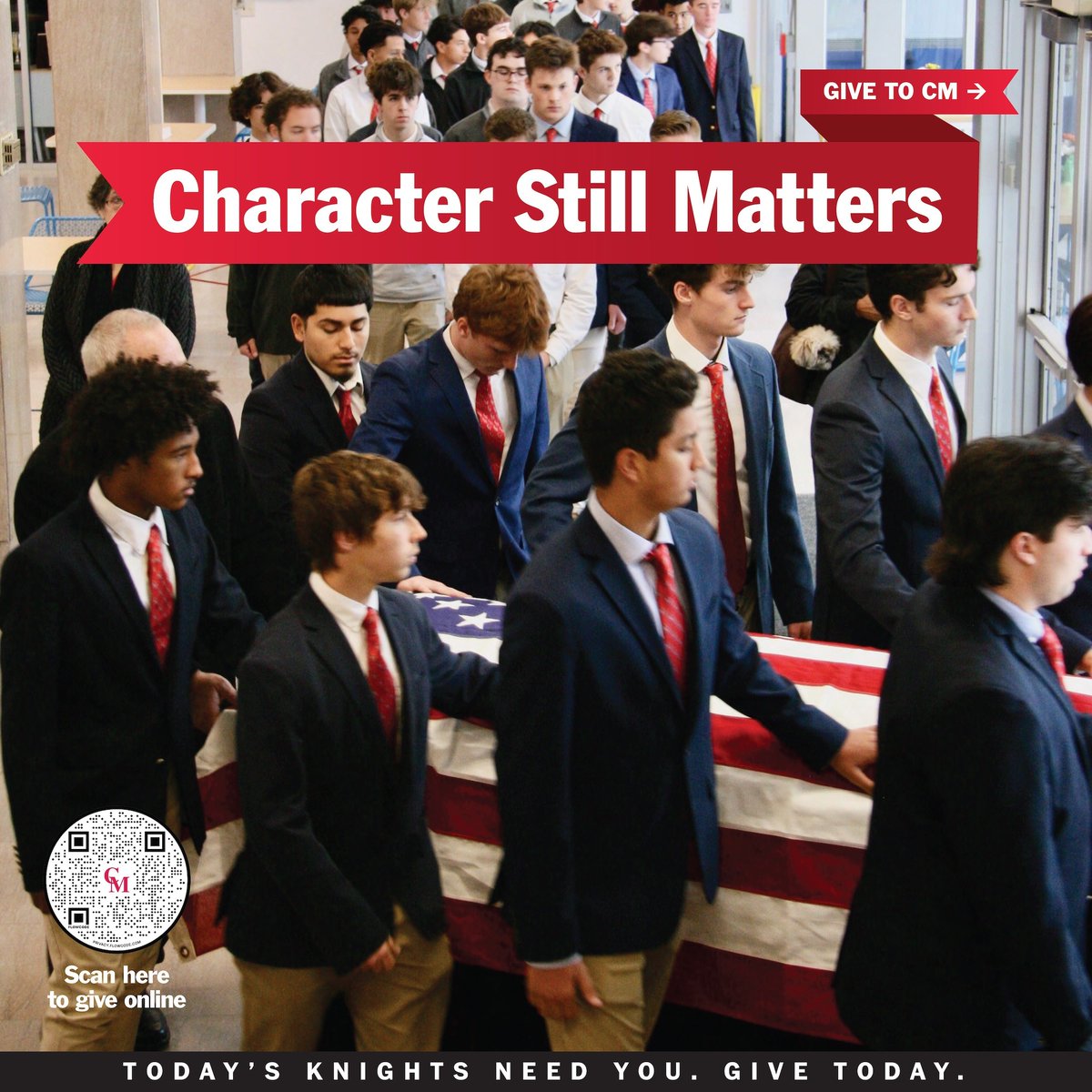 Today is the last day to make a gift to Catholic Memorial in 2024. This calendar year end, we ask you to consider CM once more and give to a school that gives everything to the people who matter the most: our students.
Thank you and Happy 2025!
To give - hubs.ly/Q030V95z0